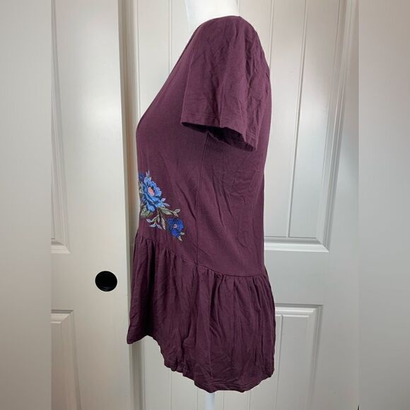 FLORAL Button Up Top - Picture 3 of 7